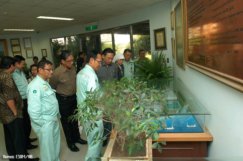 Menteri ESDM Beserta Jajaran Kunjungi PT Kodeco dan PT Smelting, Gresik